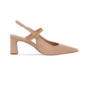 Scarpin Sania Amendoa