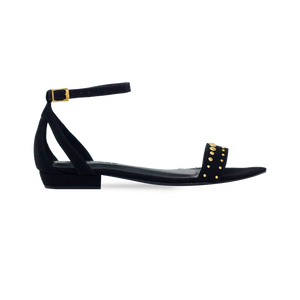 Rasteira Tarsila Flat Preto