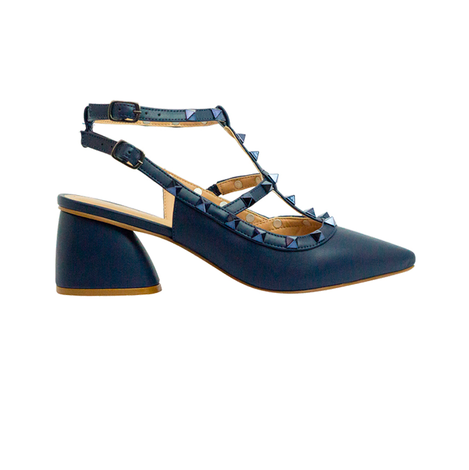 Scarpin Mona Low Azul