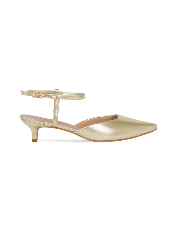 Scarpin Naura Dourado
