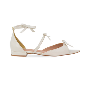 Rasteira Lili Flat Off White