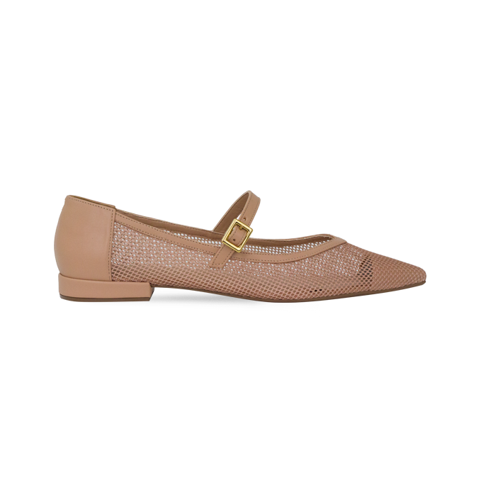 Sapatilha Mariela Flat Nude