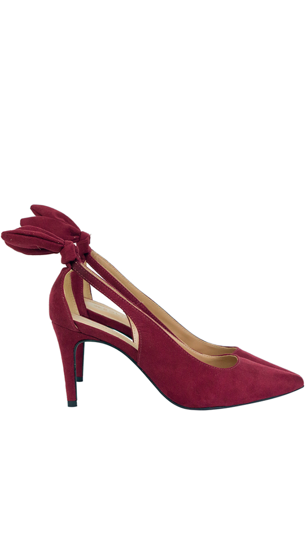 Scarpin Margo High Vinho