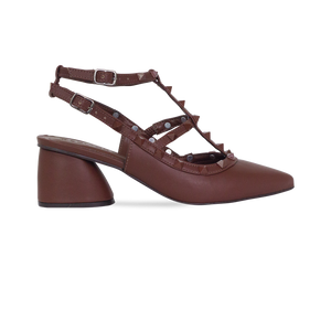 Scarpin Mona Low New Marrom