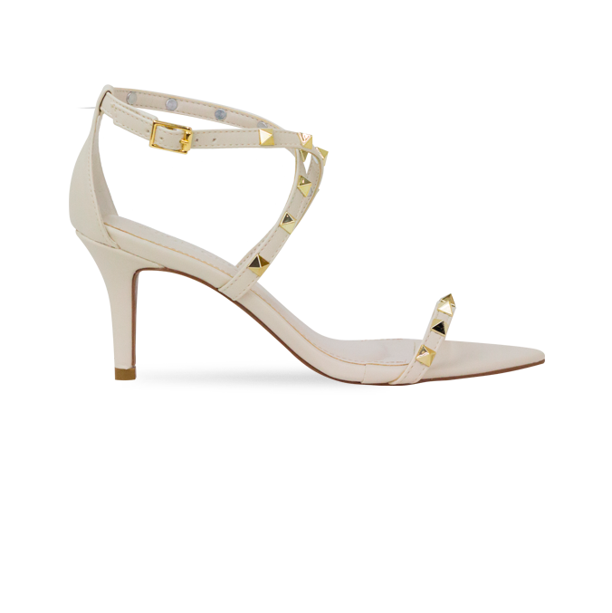 Sandália Brenda High Off White