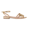 Rasteira Dixie Flat Dourado