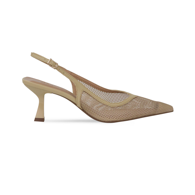 Scarpin Mariela New Amendoa