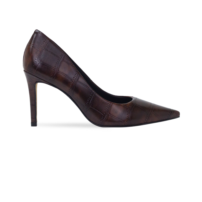 Scarpin Raira Marrom