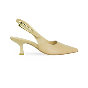 Scarpin Melina Amendoa