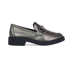 Mocassim Claudia Prata Velho