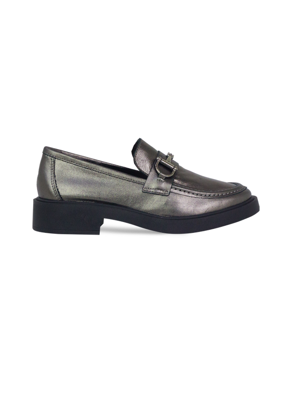 Mocassim Claudia Prata Velho