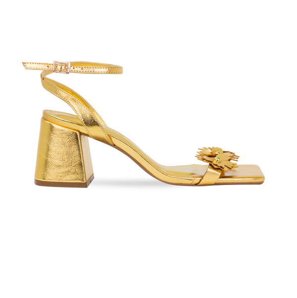 Sandália Daya Dourado