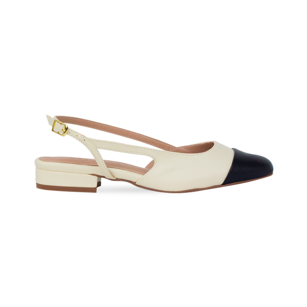 Sapatilha Vonda Flat Off White