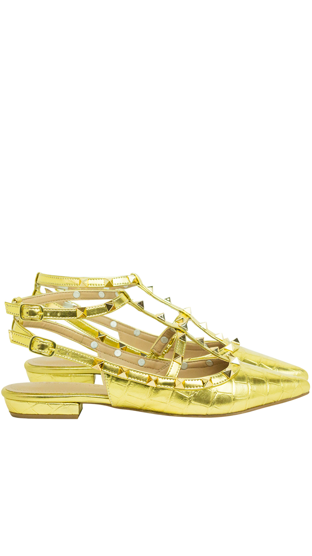 Sapatilhas Mona Flat Mt Dourado