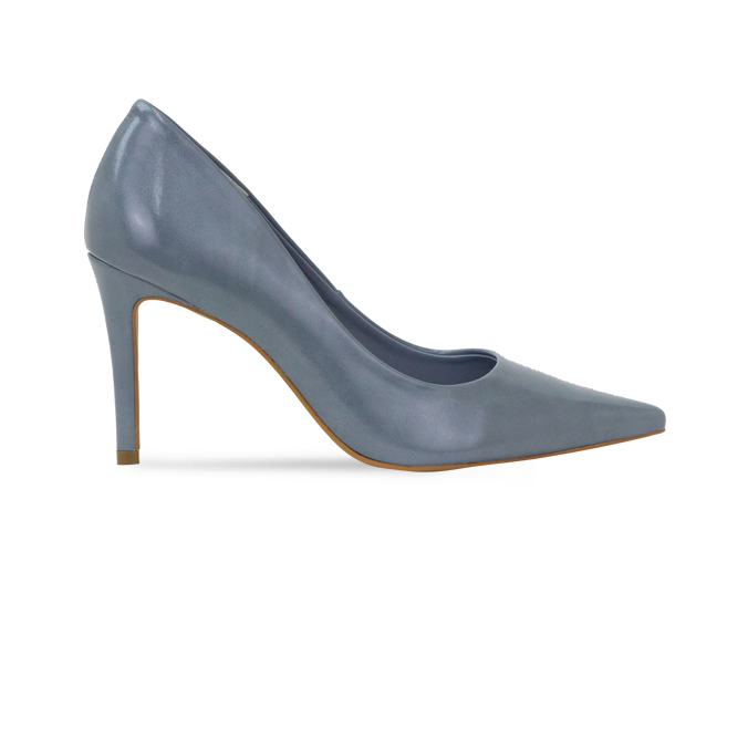 Scarpin Anita Cinza
