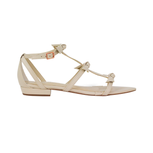 Rasteira Ivy Flat Off White
