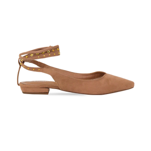Sapatilha Kely Flat Nude