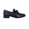 Mocassim Soho Preto com Franja Artesanal