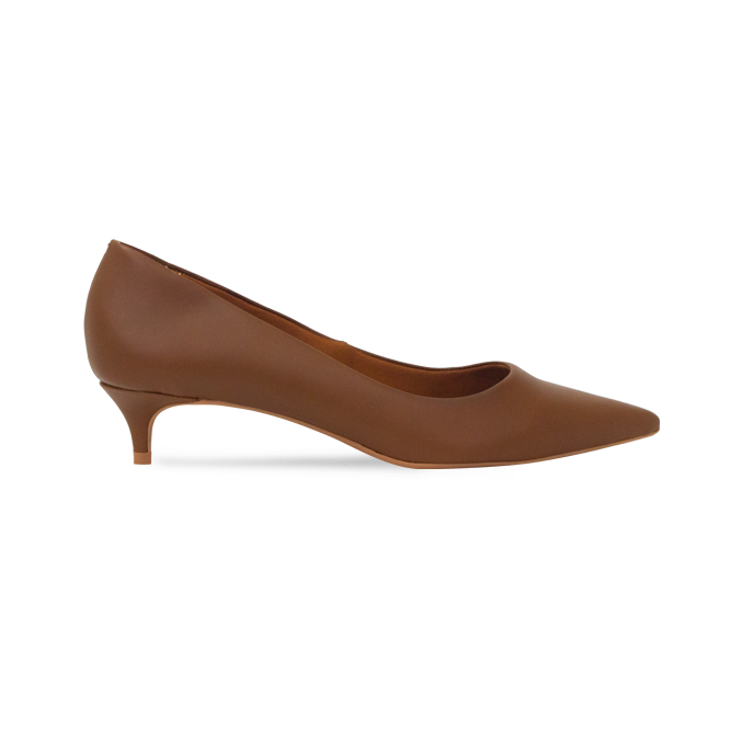 Scarpin Sima Marrom