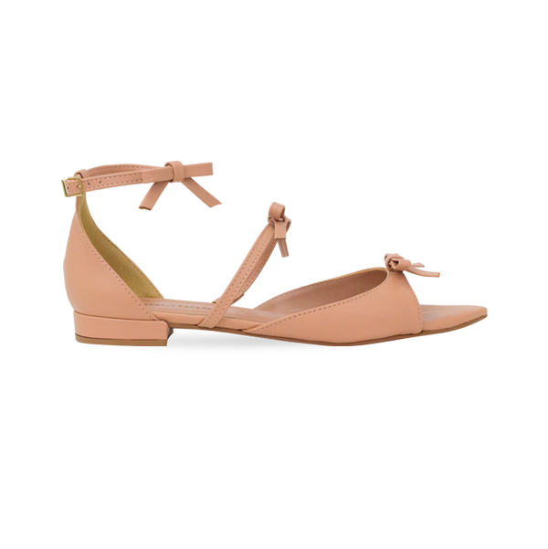 Rasteira Lili Flat Nude