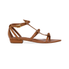 Rasteira Ivy Flat Caramelo