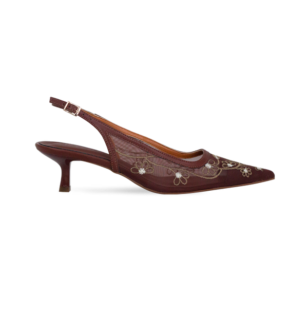 Scarpin Mila Marrom