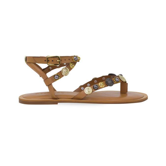 Rasteira Bruna Caramelo