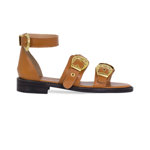 Rasteiras Zaira Caramelo