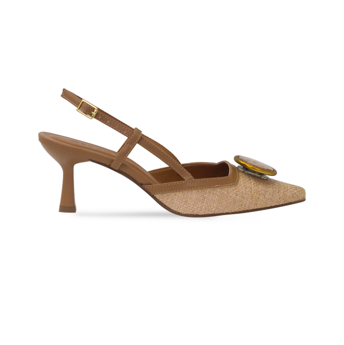 Scarpin Jessica Caramelo