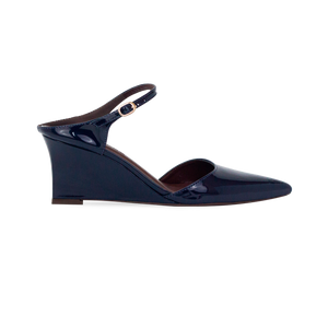 Scarpin Pamela Low Azul