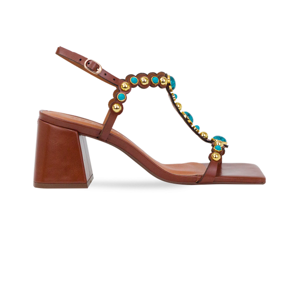 Sandália Taise Whisky