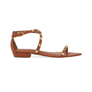 Rasteira Brenda Flat Whisky