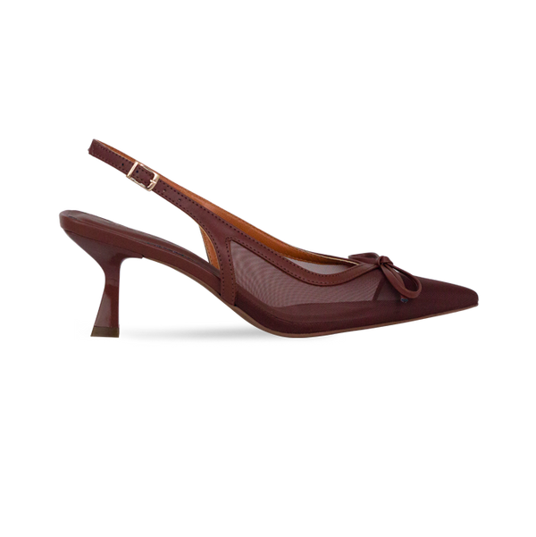 Scarpin Ariadne Marrom