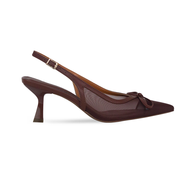 Scarpin Ariadne Marrom