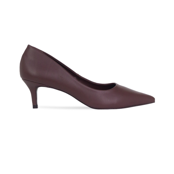 Scarpin Luna Marrom com Forro Monocromático