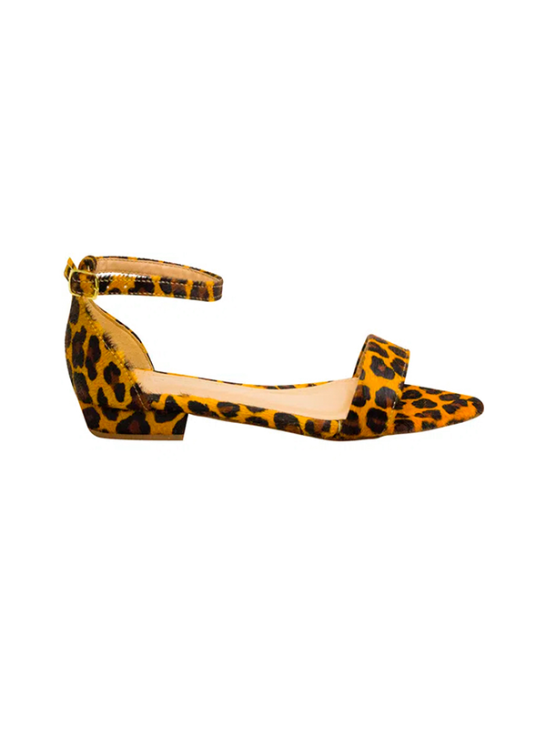 Rasteiras Liane Flat Onça