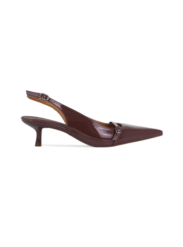 Scarpin Carol Marrom – Estilo refinado no salto 5 cm