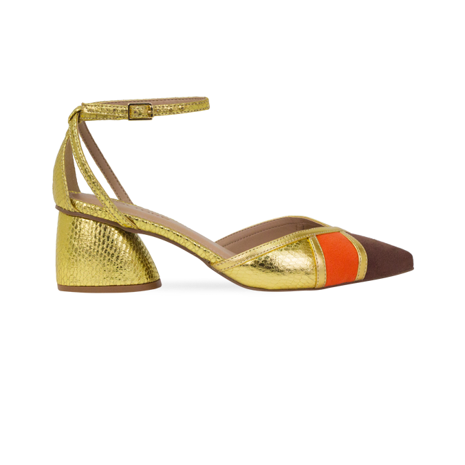 Scarpin Maria Marrom