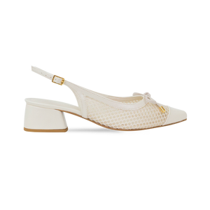 Scarpin Venice Off White