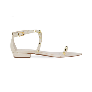Rasteira Brenda Flat Off White