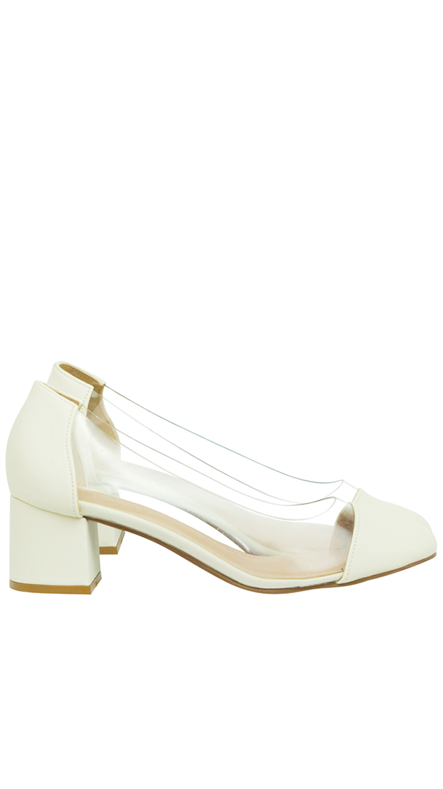 Scarpin Joana Off White