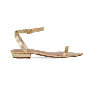Rasteira Nati Flat Dourado