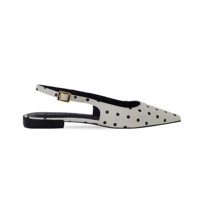 Sapatilha Leide Flat Off White