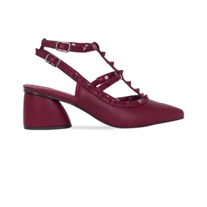 Scarpin Mona Low New Vinho
