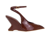 Scarpin Milena Marrom
