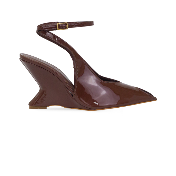 Scarpin Milena Marrom