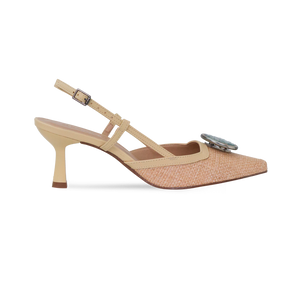 Scarpin Jessica Off White