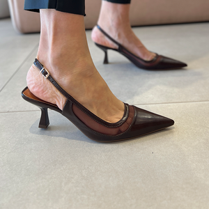 Scarpin Zoe Marrom