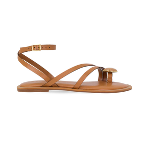 Rasteira Kira Caramelo