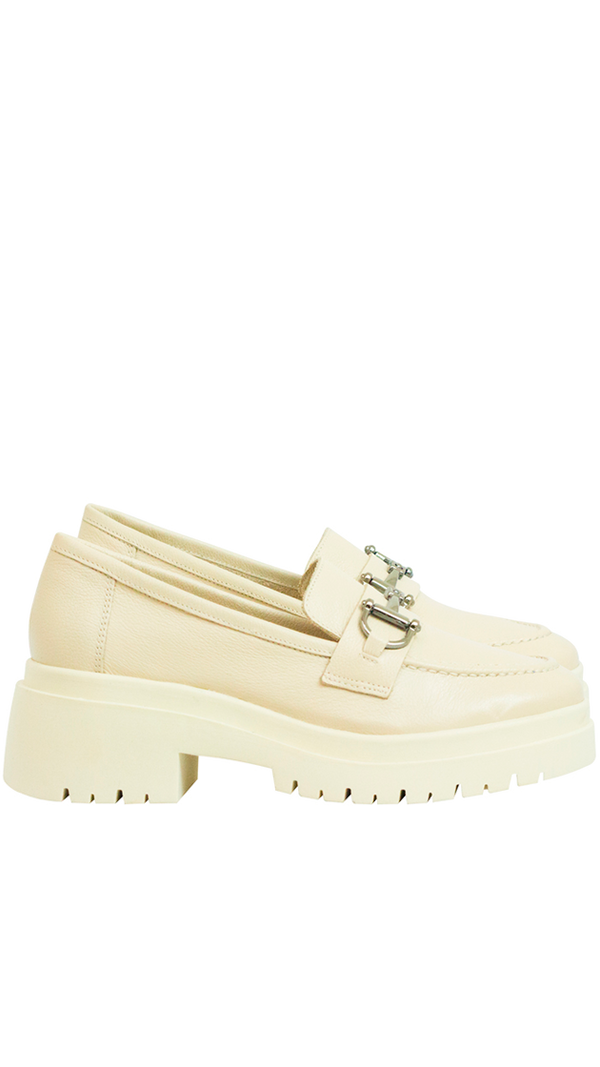 Mocassim Amora Bridao Off White